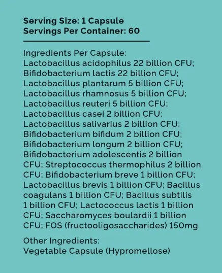 Evis_超强益生菌 SuperProbiotics_Ingredients