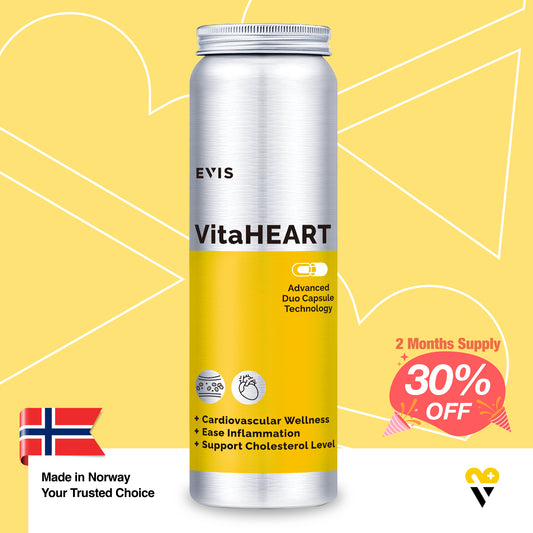 VitaHEART 養心之寶- 二合一DuoCap®膠囊技術 | 120粒裝 2個月份量