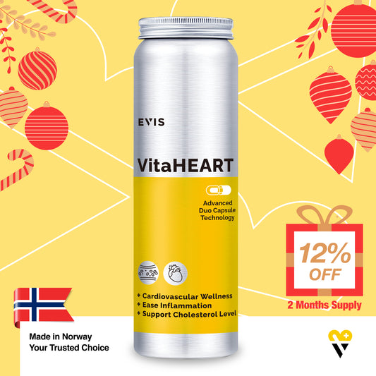 VitaHEART 養心之寶- 二合一DuoCap®膠囊技術 | 120粒裝 2個月份量