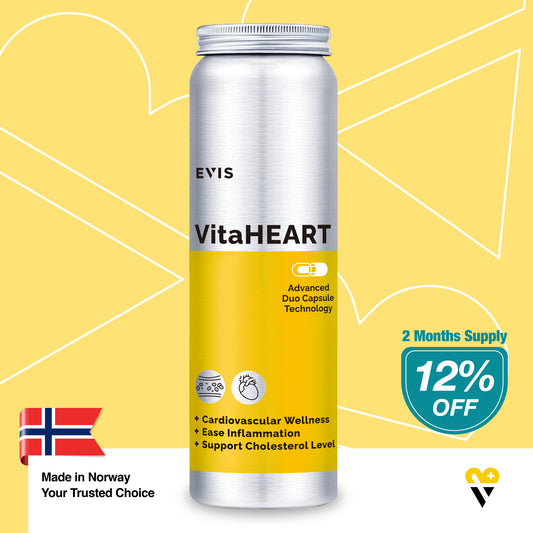 VitaHEART 養心之寶- 二合一DuoCap®膠囊技術 | 120粒裝 2個月份量
